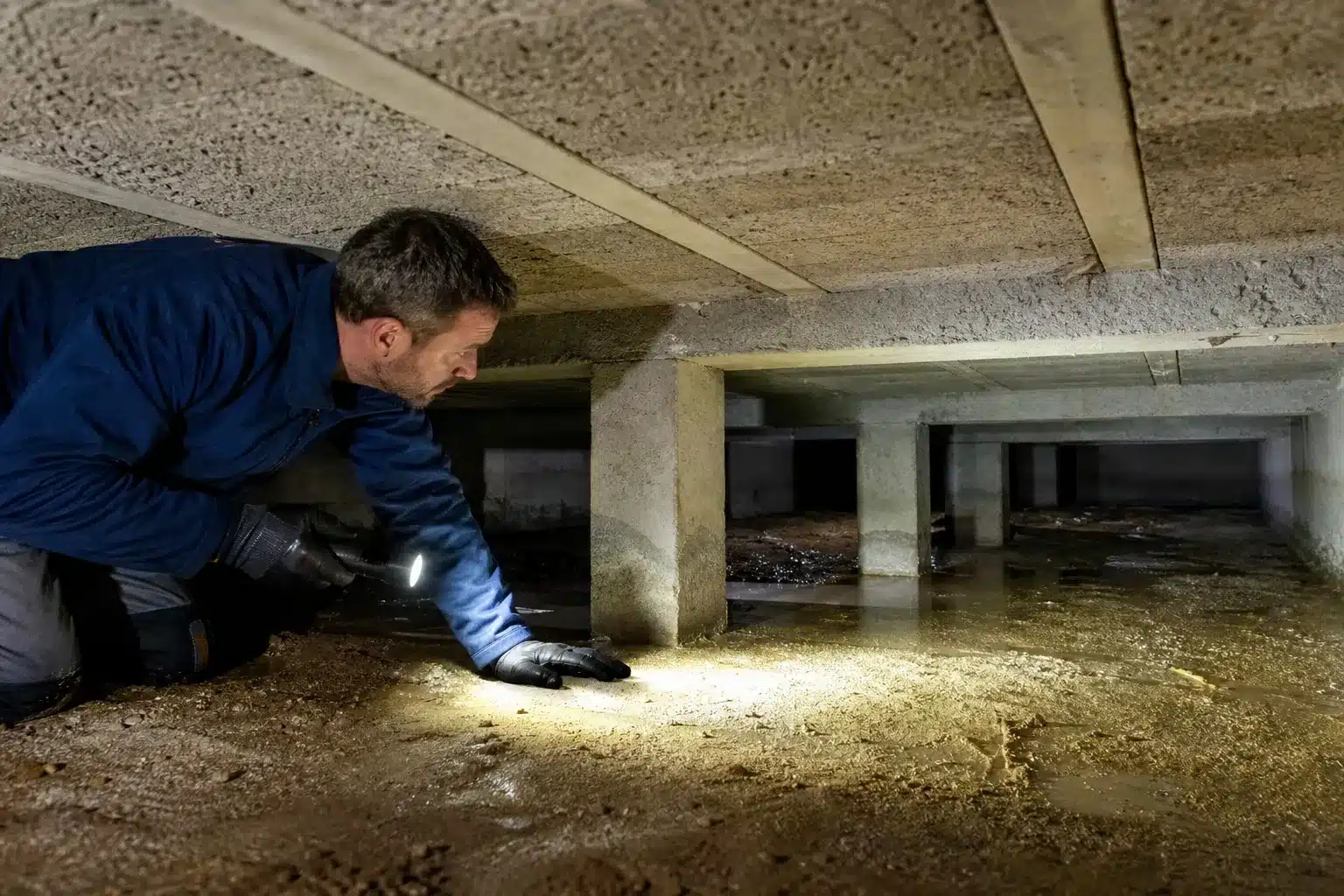 Acheter une maison avec un vide sanitaire humide (Check my House)