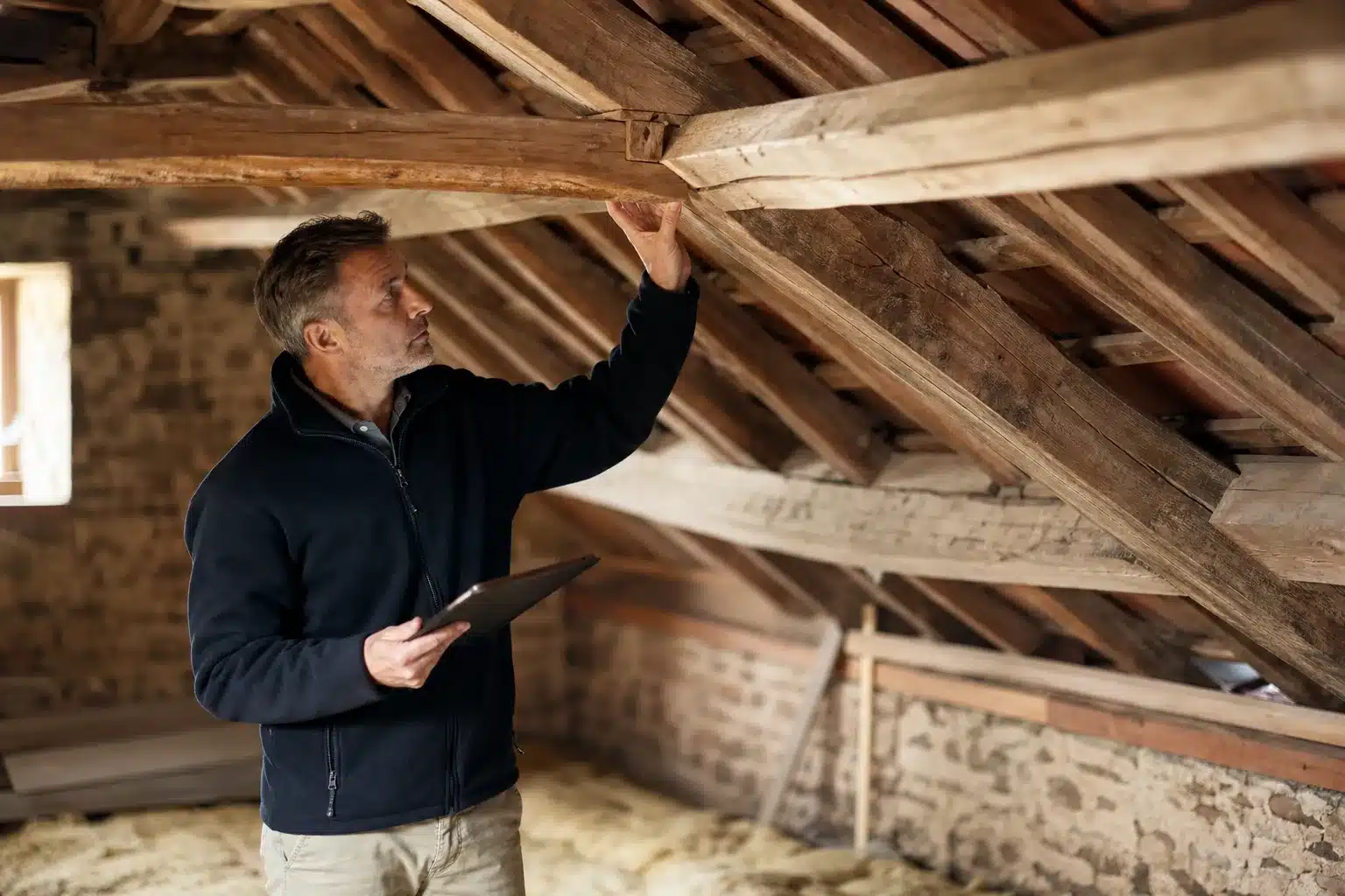 Comment savoir si une charpente est en bon état avant d'acheter ? (Check my House)