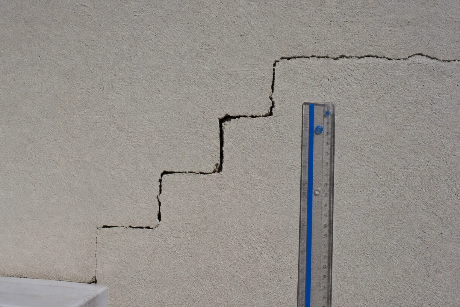 fissures après rénovation