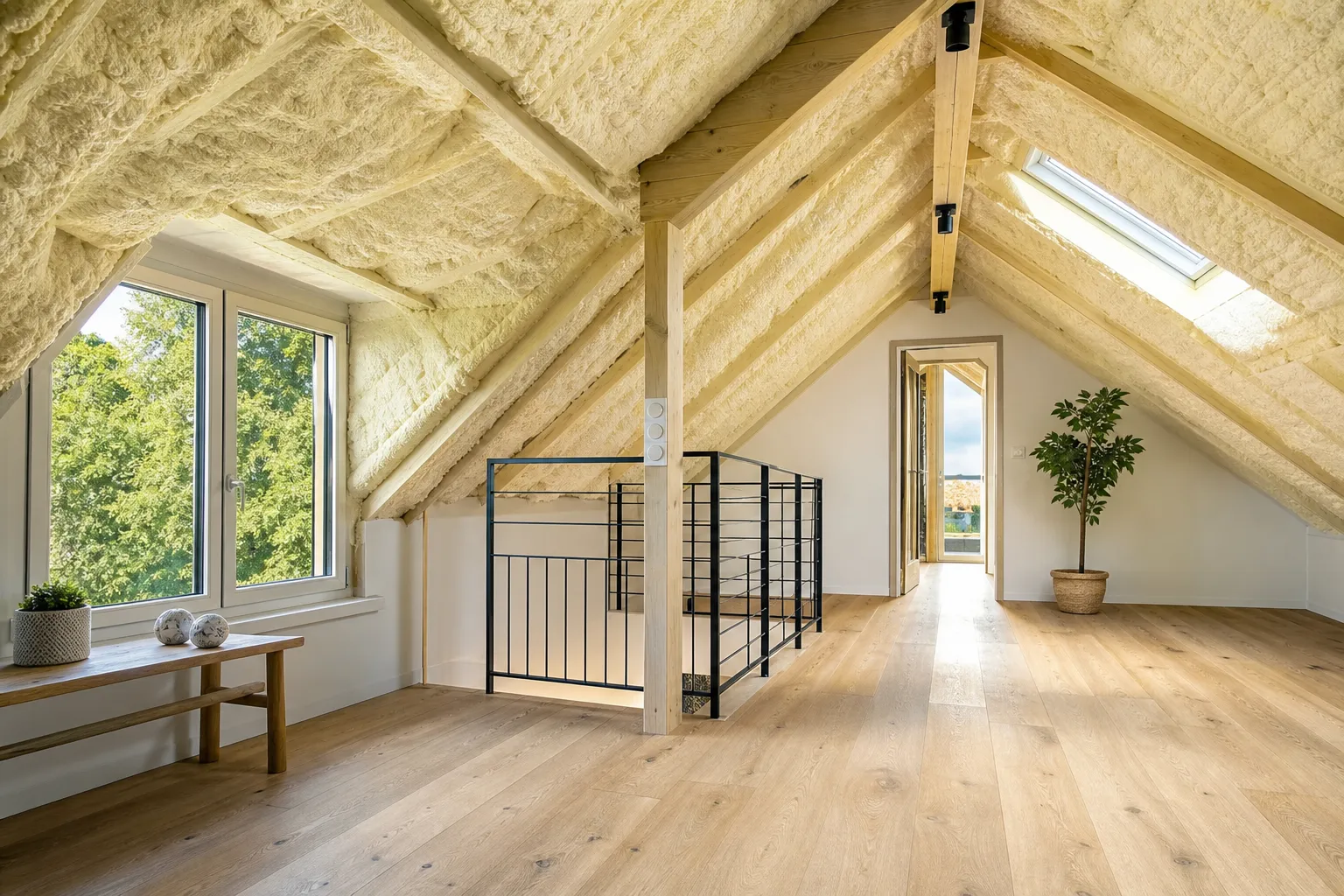Maison surchauffe ete — Isolation des combles d'une maison qui surchauffe l'été