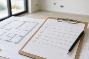 Lever reserves apres — Liste de réserves à lever après la réception