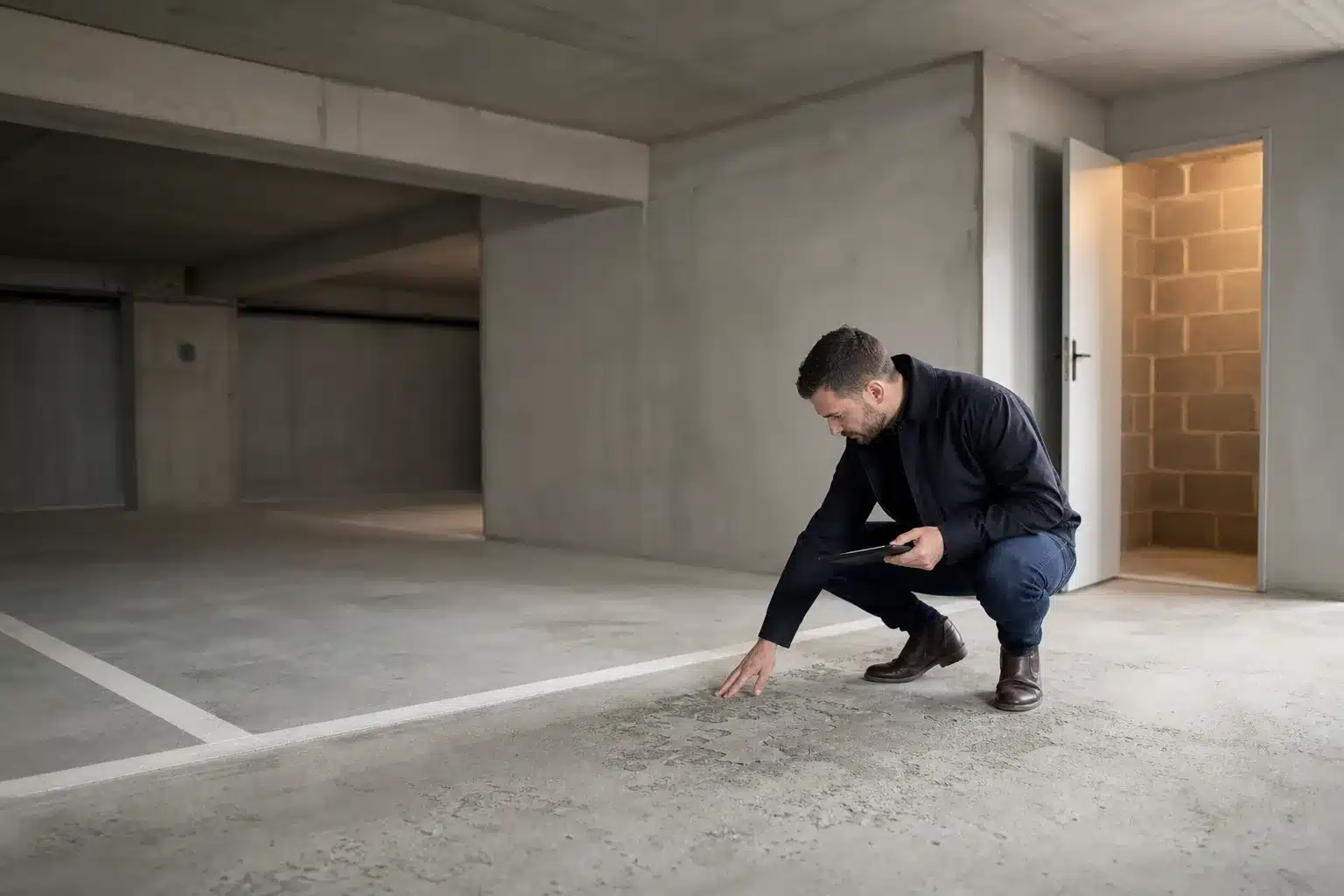 Livraison VEFA d'un parking ou d'une cave (Check my House)