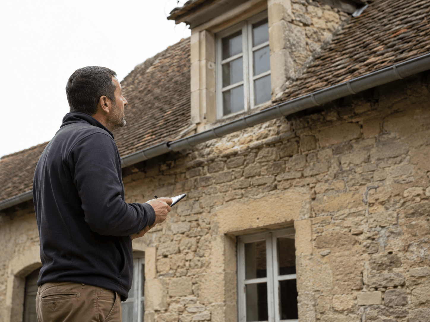 Inspection d'une maison ancienne avant achat