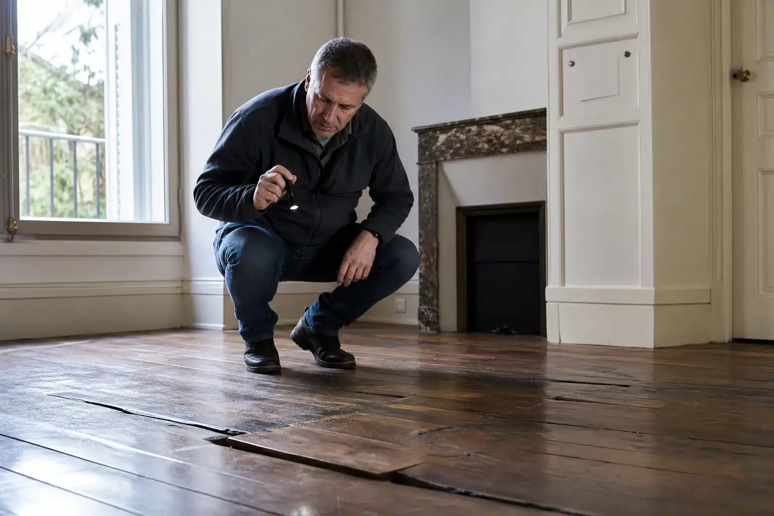 Plancher qui s'affaisse (Check my House)