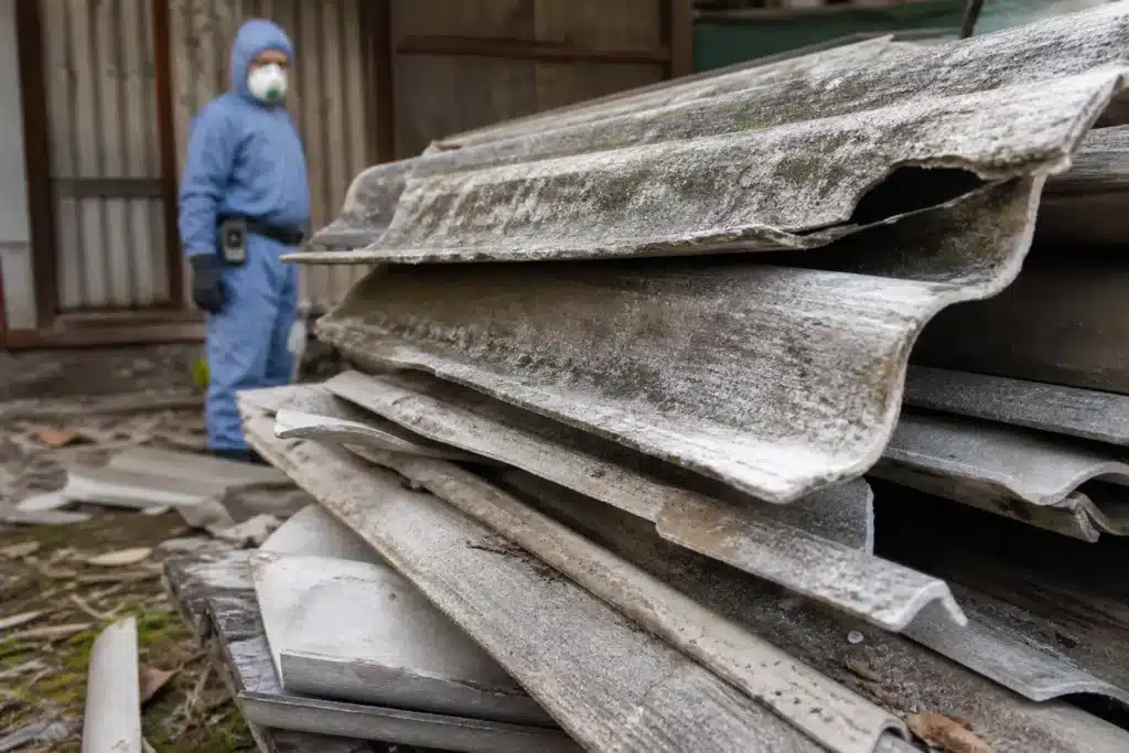 plaques en fibres-ciment susceptibles de contenir de l amiante