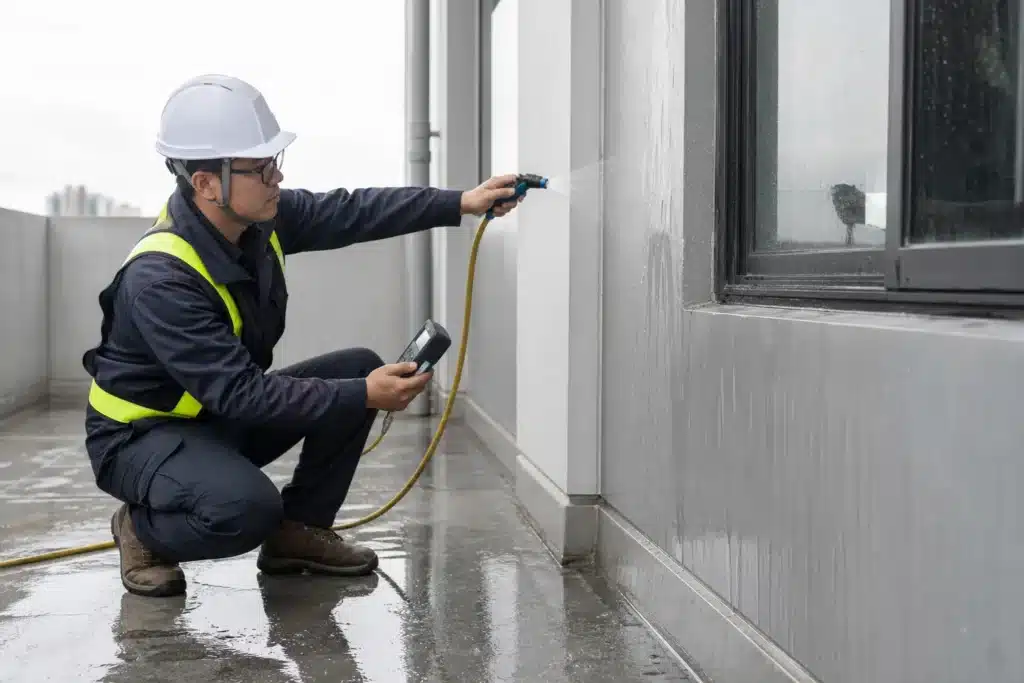 controle et reception des travaux