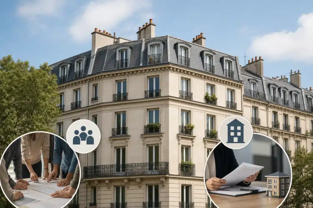 copropriete syndicat syndic parties expertise