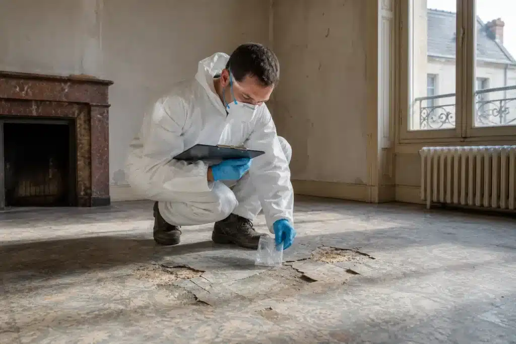 Diagnostics immobiliers et reperage amiante avant travaux
