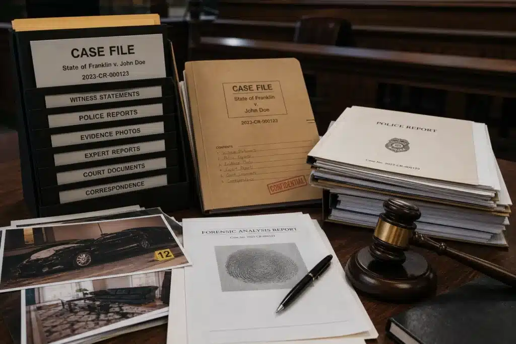 dossier organise pour une expertise judiciaire et un contentieux