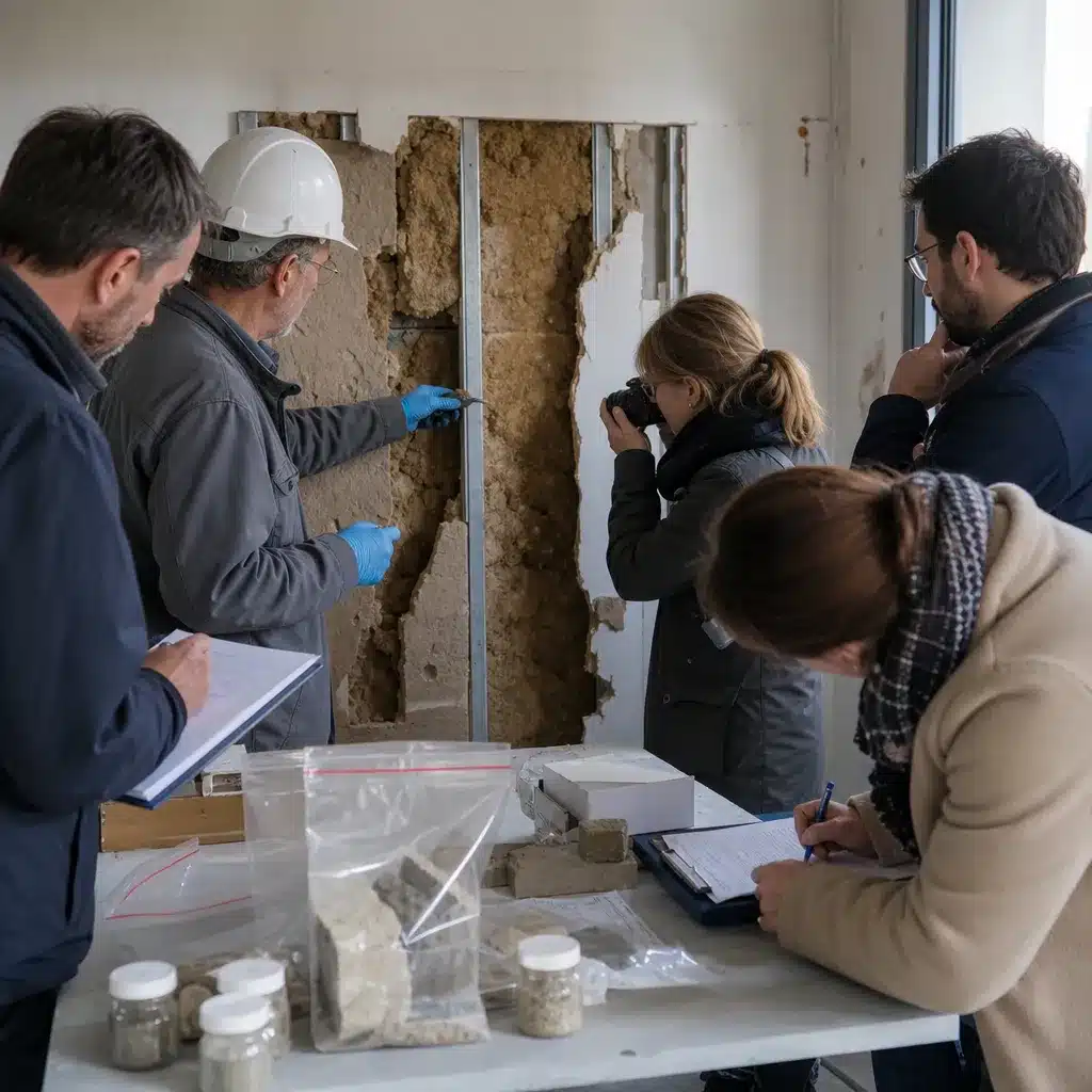 Expertise contradictoire autour d une zone ouverte avec observation et tracabilite des prelevements