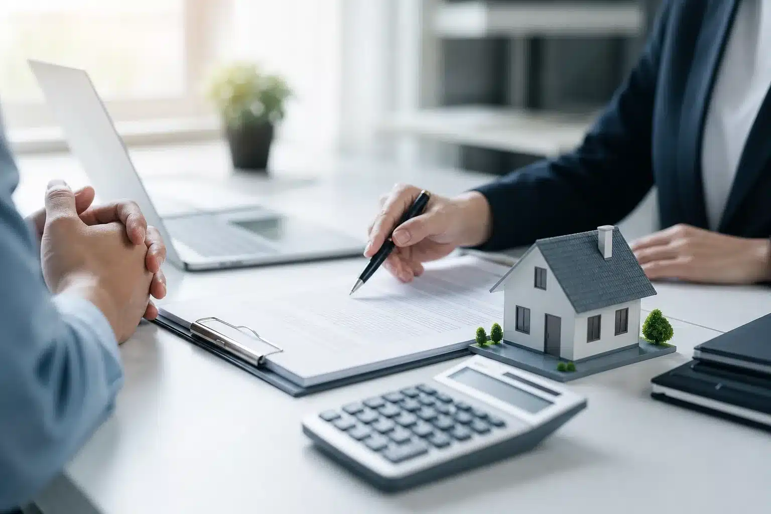 Dossier de prêt immobilier illustrant la condition suspensive de financement du CCMI