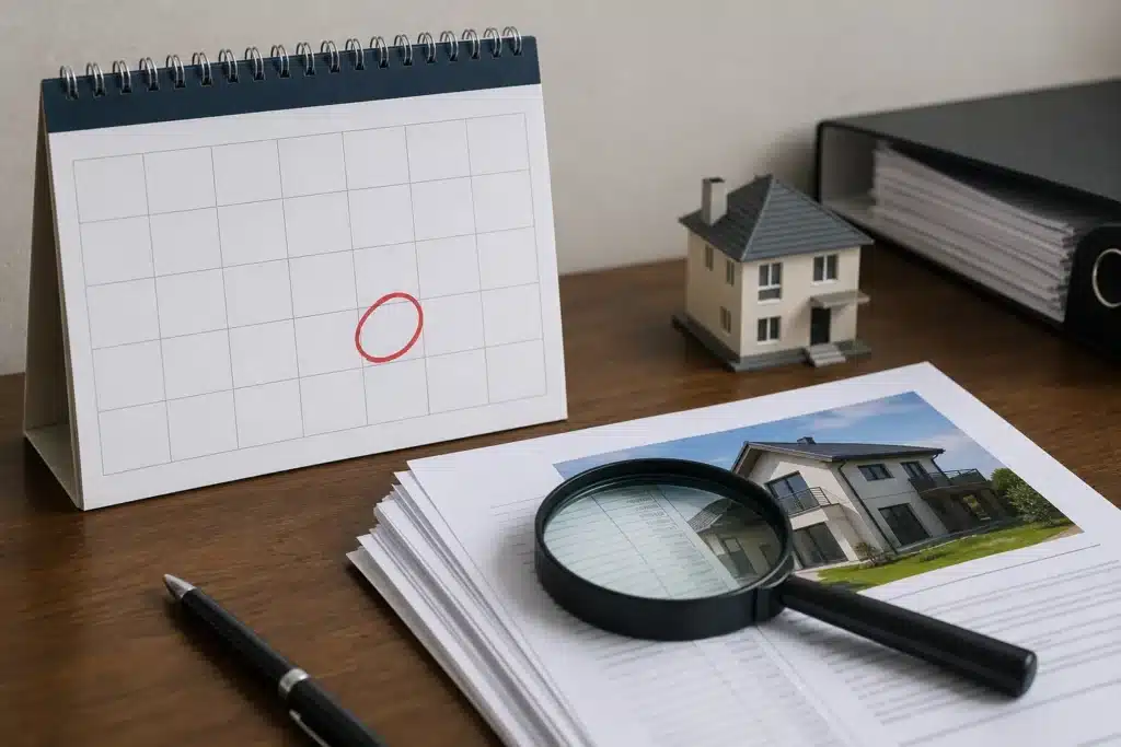 calendrier et documents illustrant la date de valeur et l evaluation retrospective