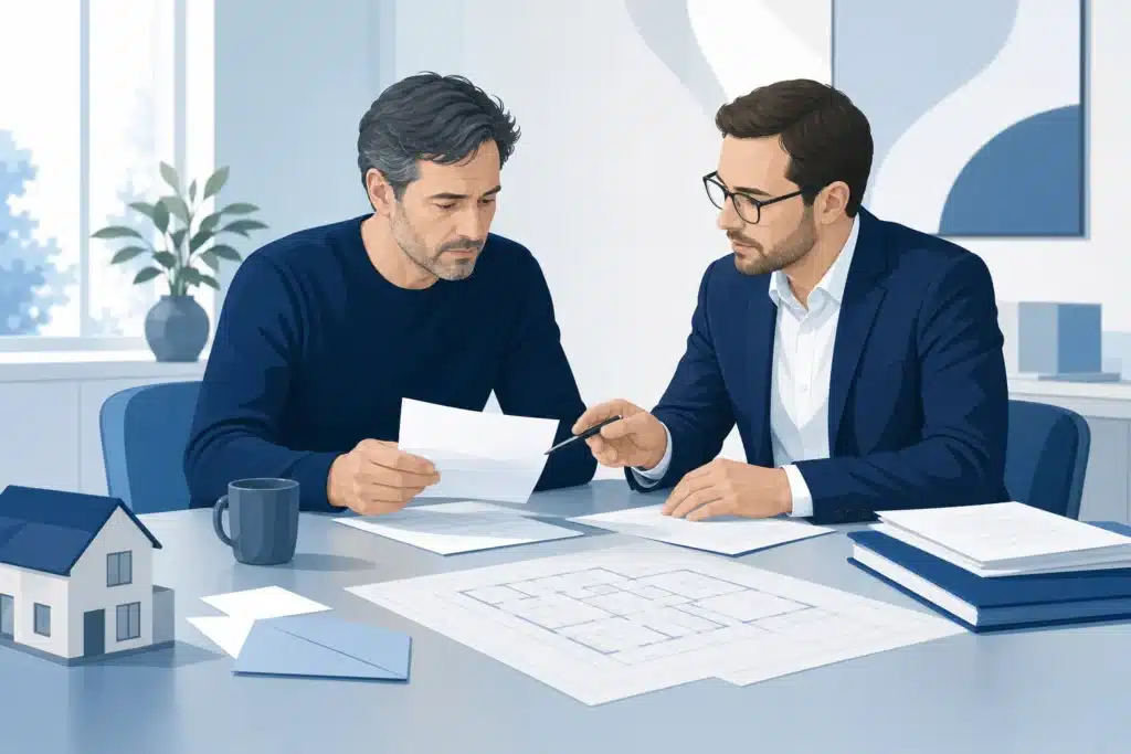 Mise en demeure et démarches amiables en cas de litige de construction