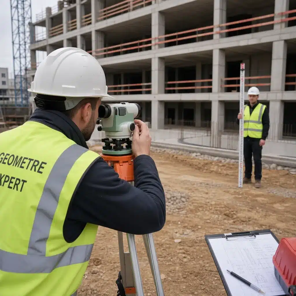 Releve de nivellement et suivi topographique d un batiment
