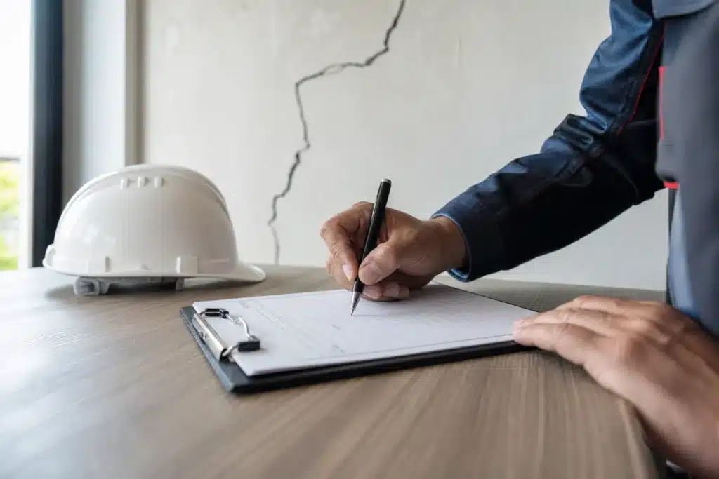 Inscription de reserves sur un proces-verbal de reception