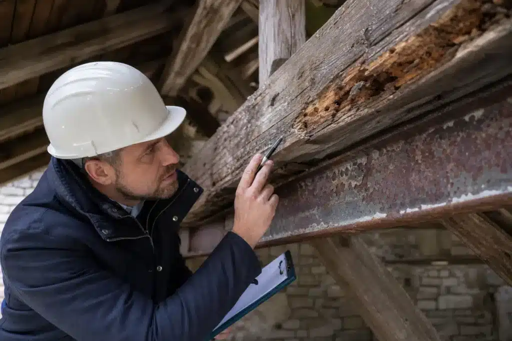 expert datant l anciennete d un desordre sur des materiaux degrades