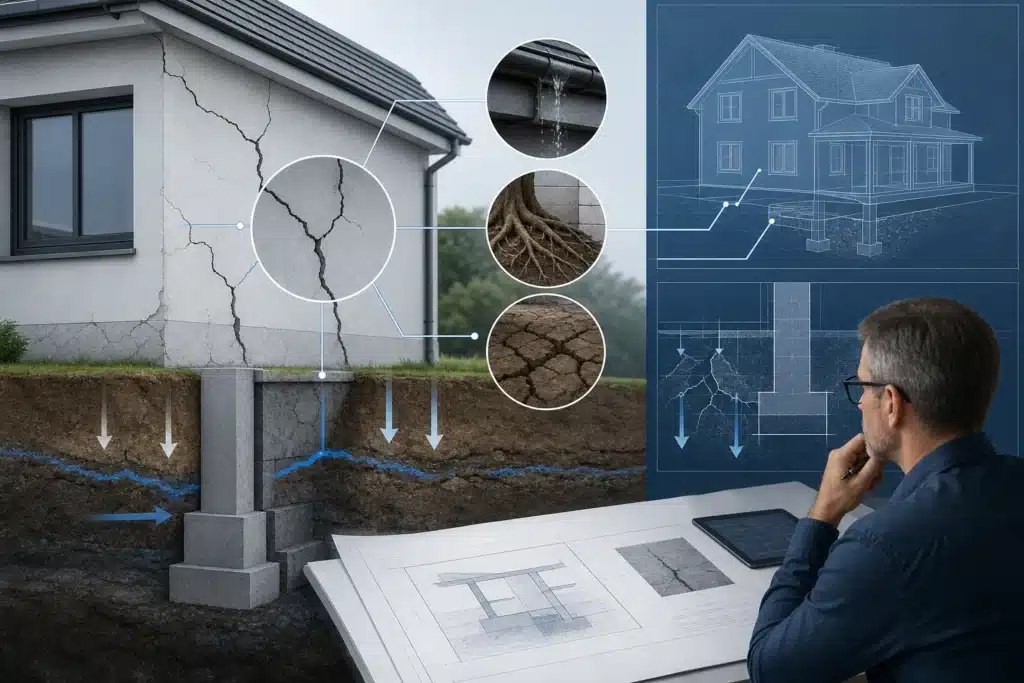 recherche des causes imputabilite technique desordres