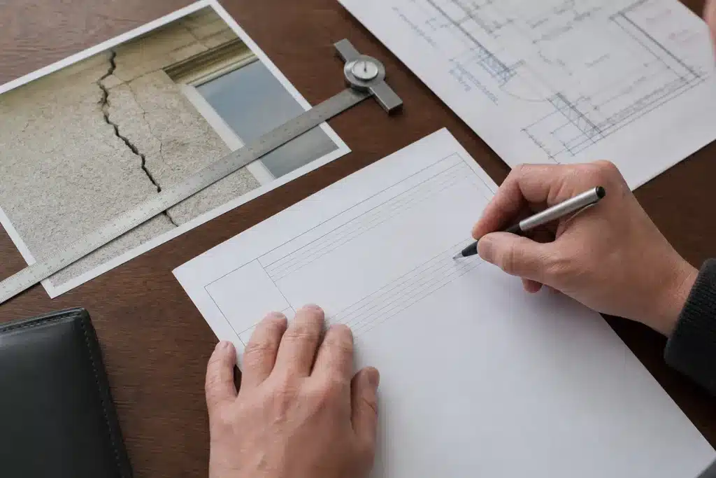 rediger dire technique argumente documente expertise batiment