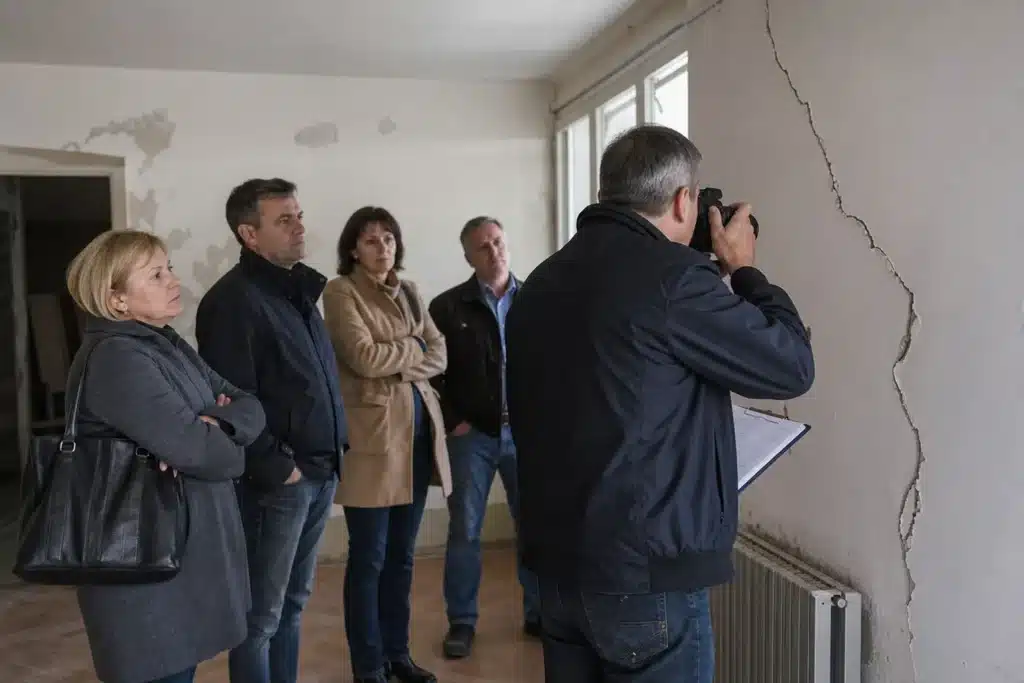 reunion expertise contradictoire constatations parties