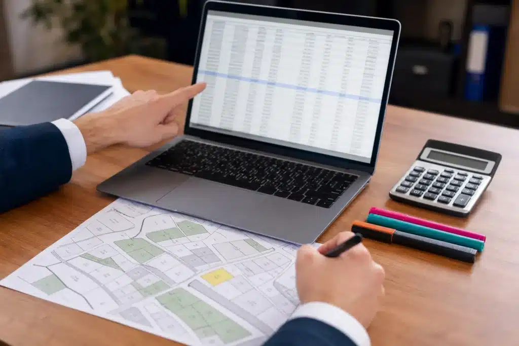 selection et analyse des transactions immobilieres comparables