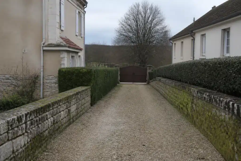 servitude et droit de passage entre deux proprietes