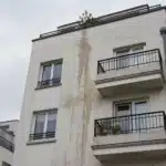 immeuble en copropriete avec sinistre sur la facade