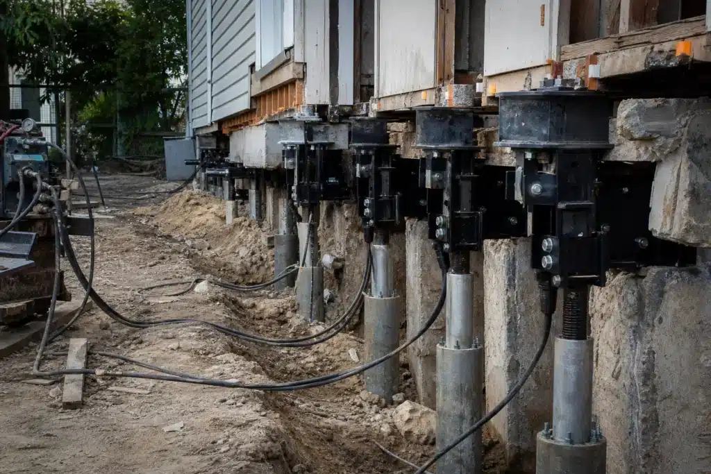 travaux de reprise des fondations apres secheresse