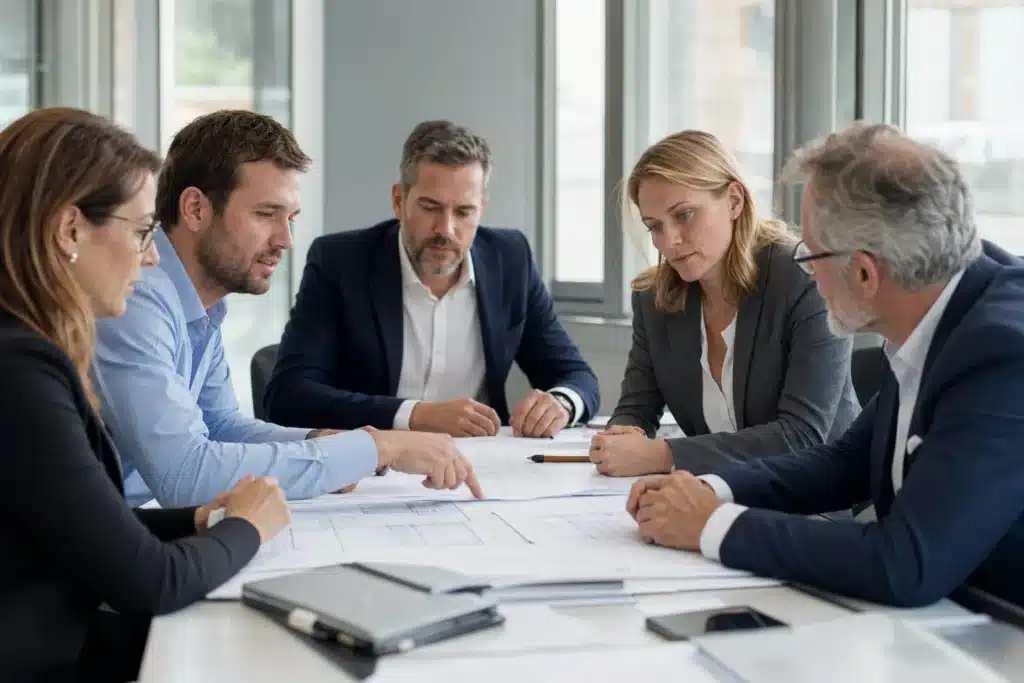 accord transaction pendant expertise parties negociation fond
