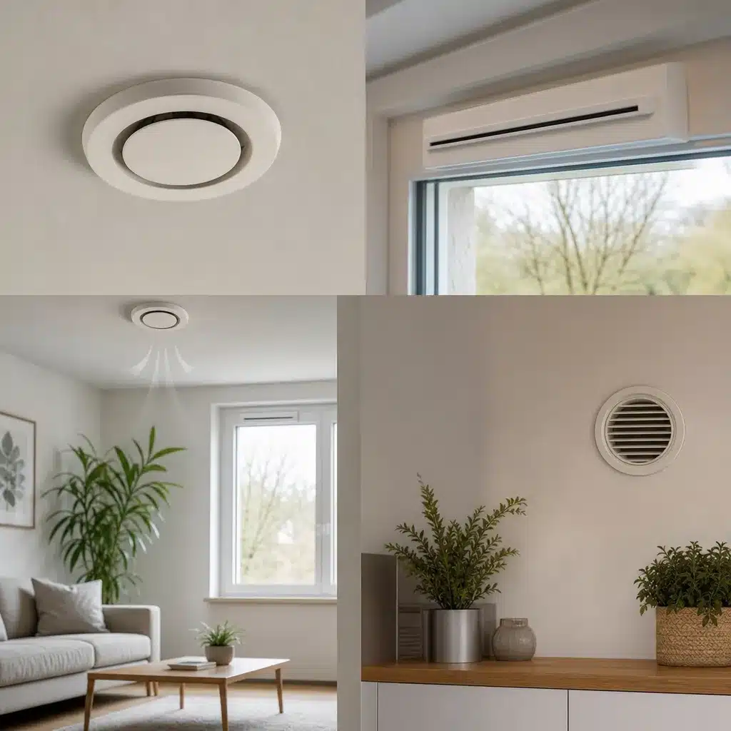 Bouche de VMC et controle de la ventilation