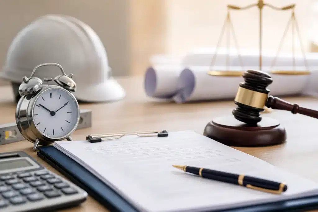 contrat de travaux avec calculatrice pour penalites de retard