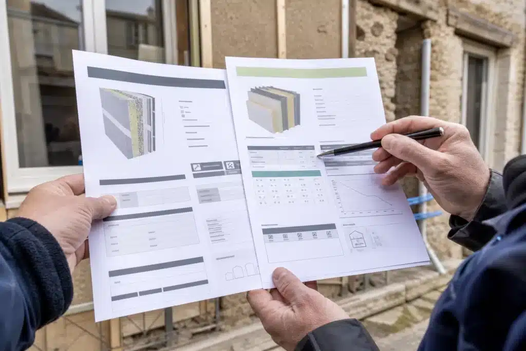 comparaison des fiches techniques de deux produits