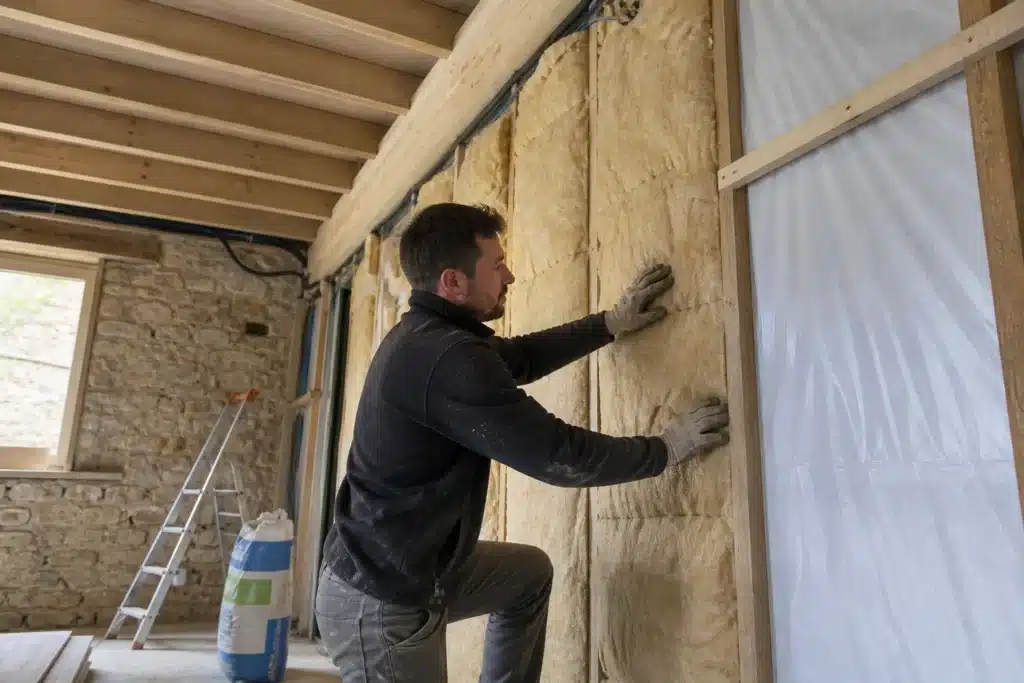 controle de l isolation et du pare vapeur avant fermeture