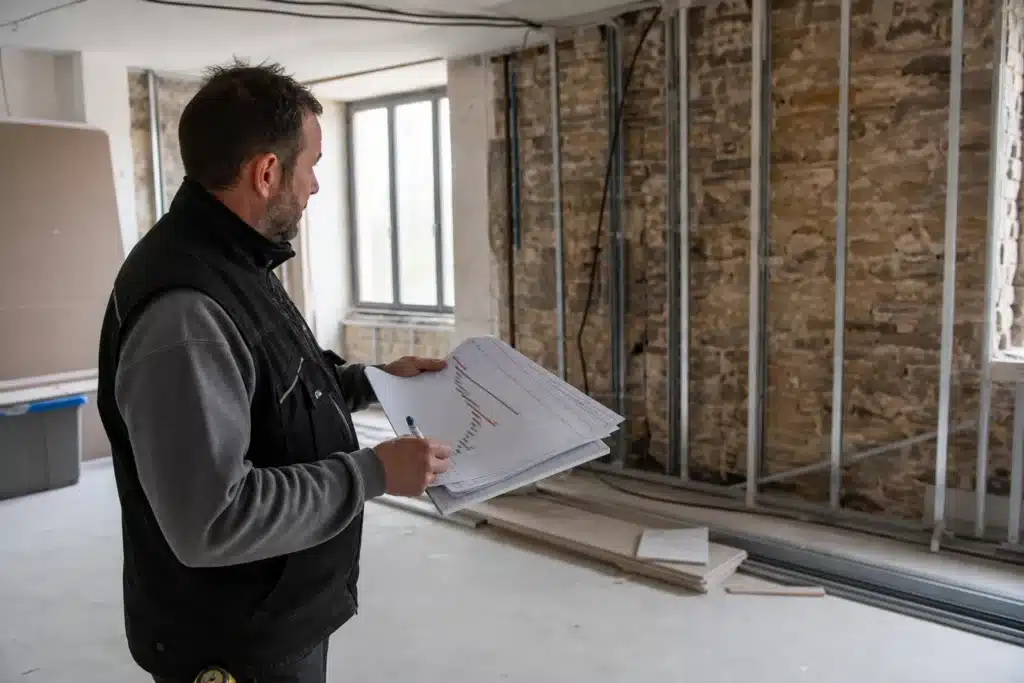 mesurer lavancement reel du chantier face au planning contractuel