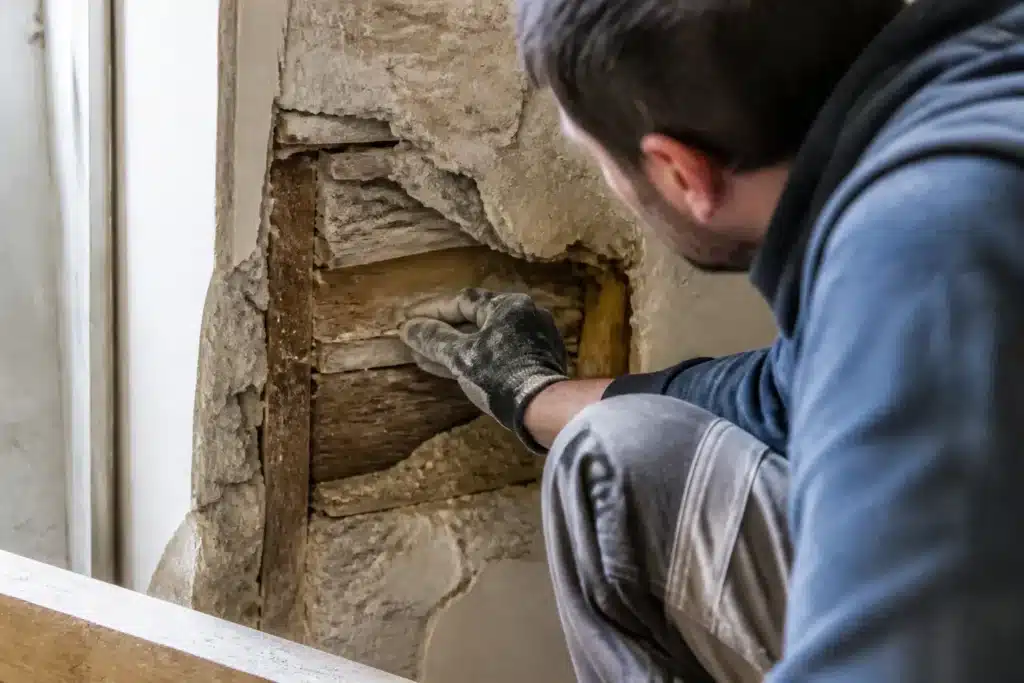 sondage exploratoire pour verifier un ouvrage cache
