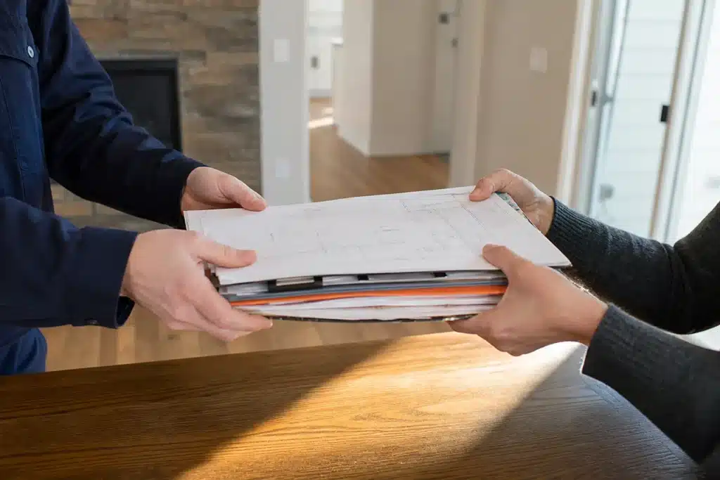 documents de fin de chantier a remettre