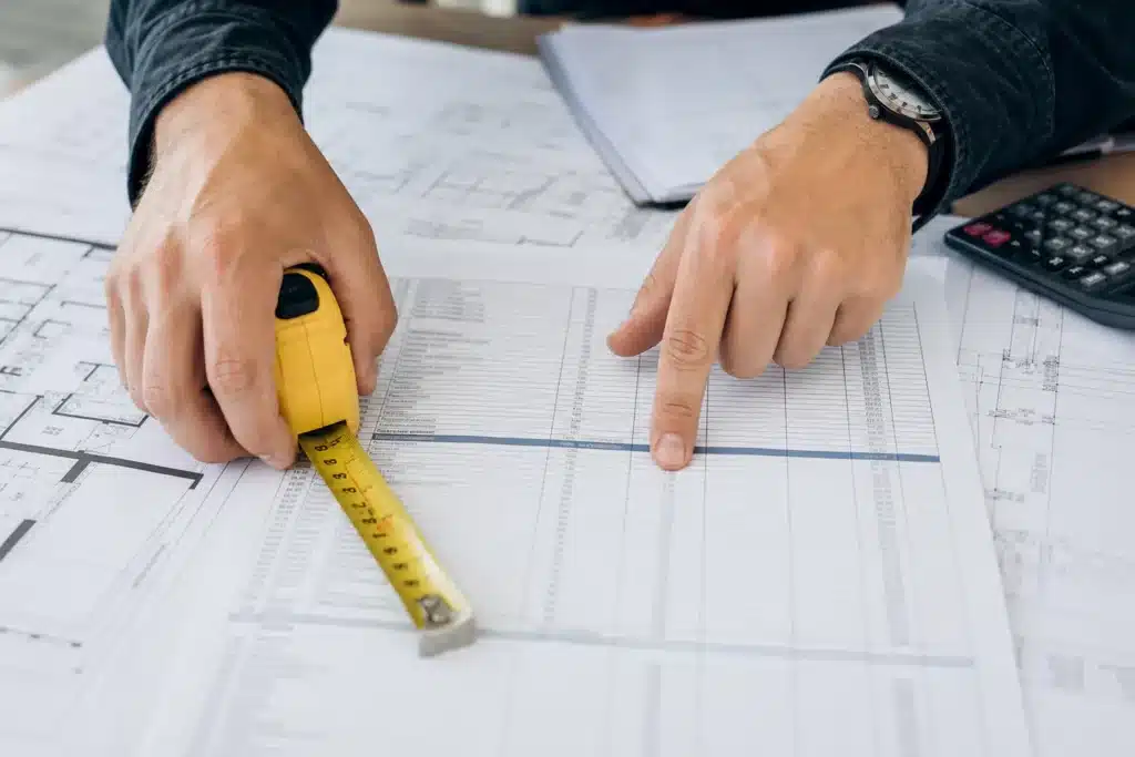 verifier quantites unites devis metre plans travaux