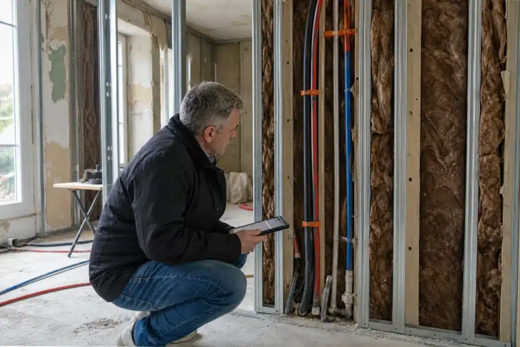visites chantier controle avant fermeture ouvrages accessibles reseaux