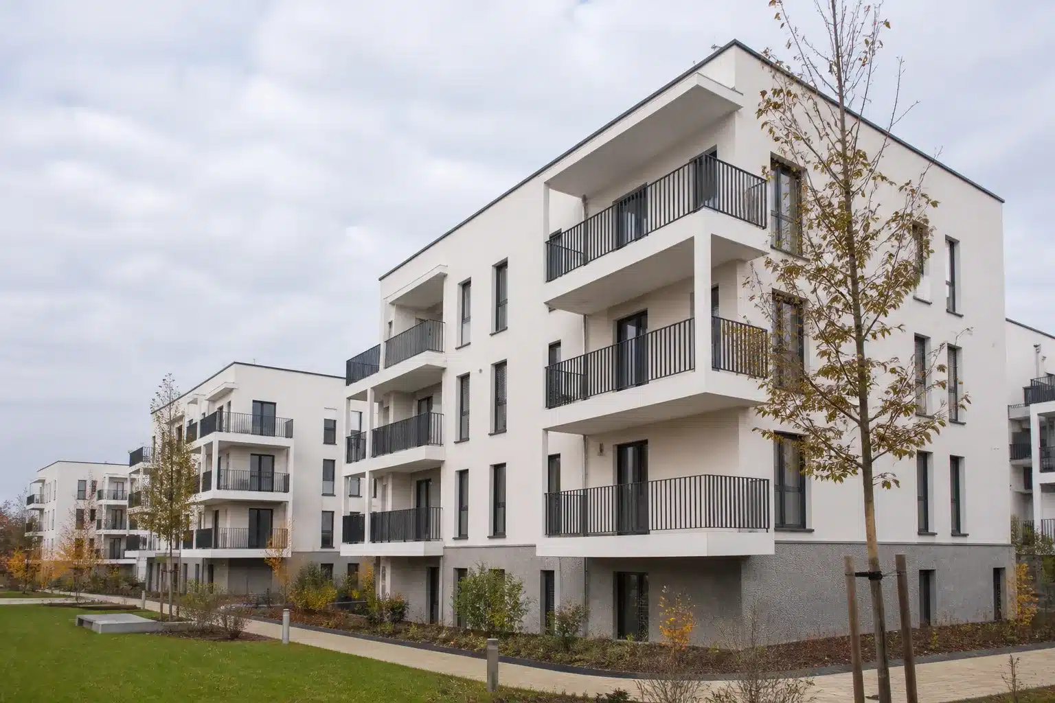 Residence neuve recemment livree concernee par la garantie de parfait achevement