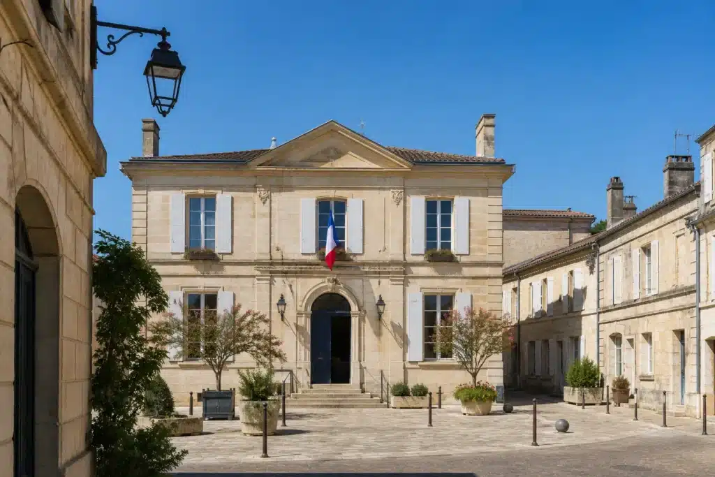 Mairie de village, point de départ de la demande de reconnaissance CatNat