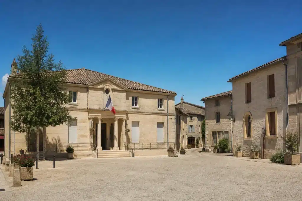 Mairie de village, point de départ de la demande de reconnaissance CatNat